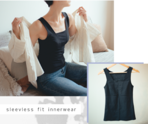 ノースリーブフィットインナー