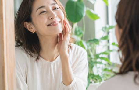 幸せ顔